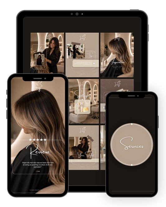 IVORY | Haarsalon Content Systeem