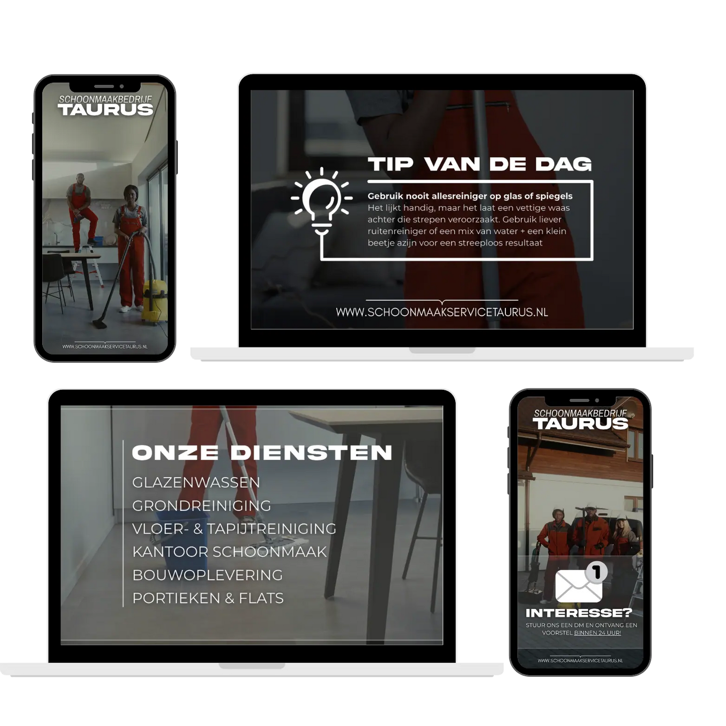 Schoonmaakbedrijf | Mediapack