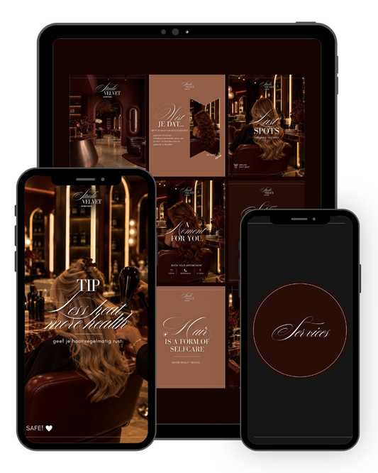 VELVET | Haarsalon Content Systeem